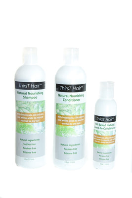 Product Kit with Oil-Based Leave-in Conditioner