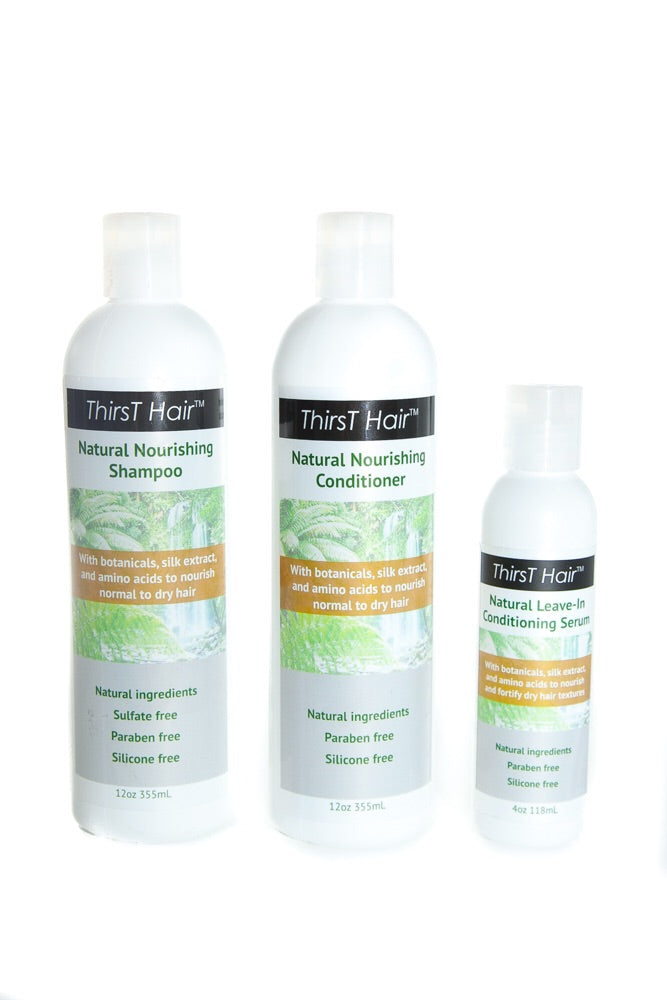 Product Kit with Serum Leave-in Conditioner